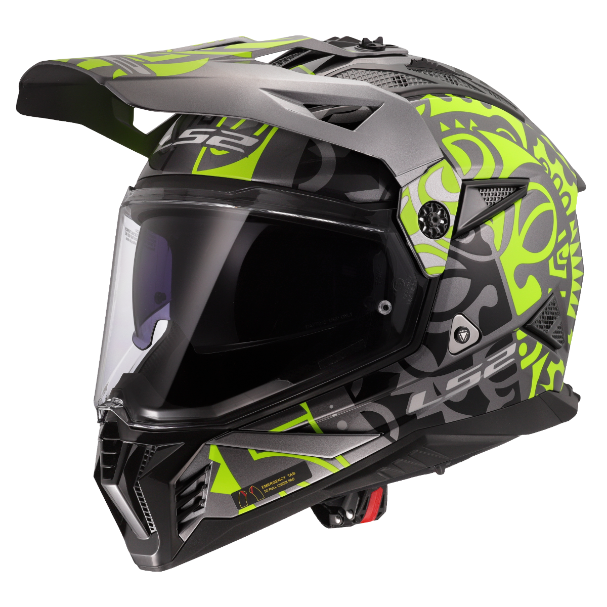 MX702  PIONEER II RANGI H VIS YELLOW 467022651 NEW